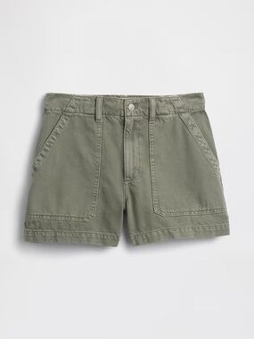 GAP Olive Green Cargo Shorts with Front Pockets
